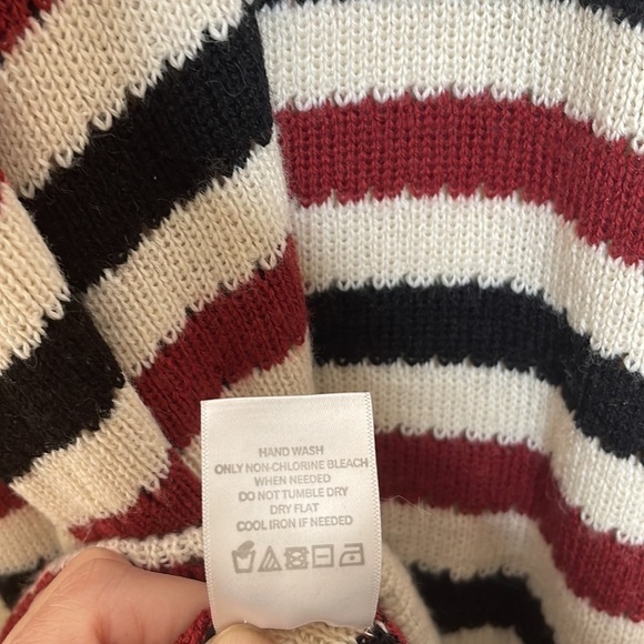 Tularosa Presley Striped Duster Knit Cardigan Size Large - Picture 8 of 8